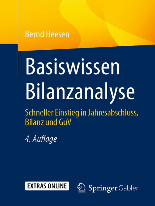 Title details for Basiswissen Bilanzanalyse by Bernd Heesen - Available